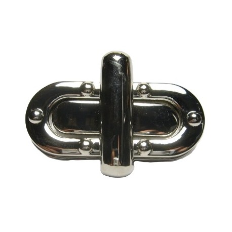 Oval Turn Lock Clasp art.805/35mm nickel/1 pc.