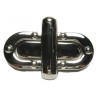 Oval Turn Lock Clasp art.805/35mm nickel/1 pc.