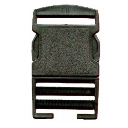 Plastic Buckle 40 mm art. 40BIS/1 pc.