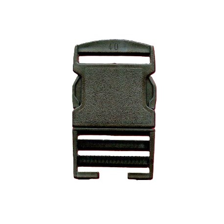 Plastic Buckle 40 mm art. 40BIS/1 pc.