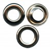 Eyelets 17 mm stainless without welt/silver/20pcs.