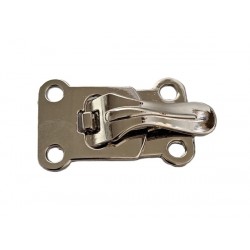 Fur Clasp art.068 nickel/1 pc.