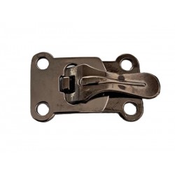 Fur Clasp art.068, black nickel/1 pc.
