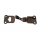 Fur Clasp art.068, black nickel/1 pc.