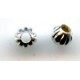 Metallic Bead art.DE-155/4mm, silver/1 pc.
