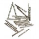Metaliniai sukti šiaudeliai 2x20mm, sidabro sp./20vnt.