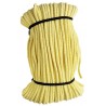 Virvė pinta medvilninė 5 mm spalva 1605 -citrinos/1 m