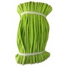 Cotton braided cord 5 mm, color 1614-light green/1 m