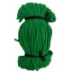 Cotton braided cord 5 mm, color 1615-green/1 m