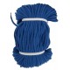 Cotton braided cord 5 mm, color 1625-cornflower/1 m