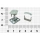 Trouser Hooks 4 parts art.HZ4E/1 pc.
