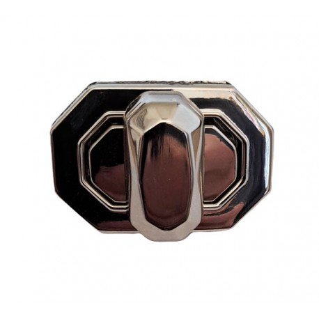 Turn Lock Clasp art.609/30mm nickel/1 pc.
