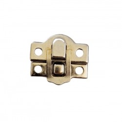 Metal Clasp 24 x 21 mm for wood box, nickel
