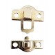 Metal Clasp 24 x 21 mm for wood box, nickel
