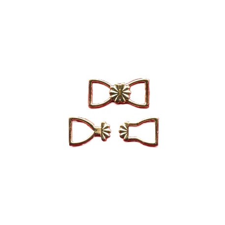 Bikini clasp size 9mm/gold/1 pc.