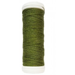 Flax Yarn LENO 40, 100 % linen, khaki color, 70 m