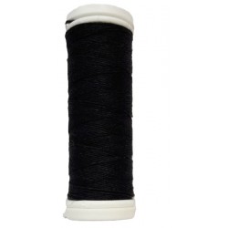 Flax Yarn LENO 40, 100 % linen, black color, 70 m