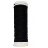 Flax Yarn LENO 40, 100 % linen, black color, 70 m