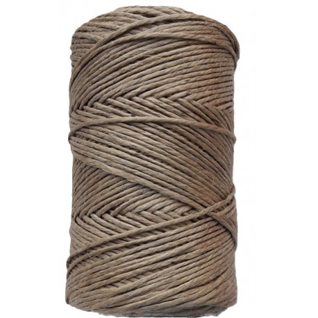 Flax Yarn 2.5 x 3 Ply, natural color/100 g/120 m