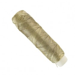 Metaloplastic Thread "TITOLO" gold colour/100 m