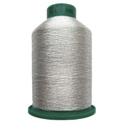 Metallized Threads for machine embroidery  "IRISMET", color 3995 - silver/1000 m