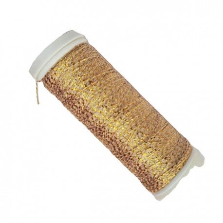 Metallic Thread "SILVA 30N", color 1893 - light gold/150 m