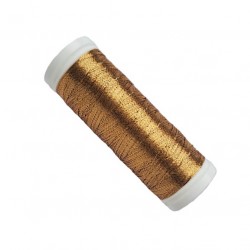 Metallic Thread "SILVA 40N", color 1862 - dark gold/250 m