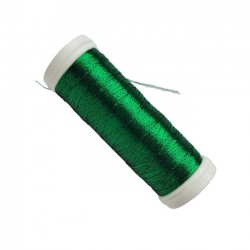 Metallic Thread "SILVA 40N", color 1866 - green/250 m