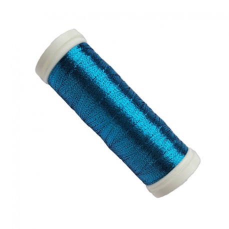 Metallic Thread "SILVA 40N", color 1868 - turquoise/250 m