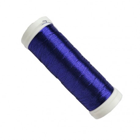 Metallic Thread "SILVA 40N", color 1876 - violet/250 m