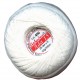 Cotton crocheting yarn "Ada 15" white/1pc.