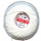 Cotton crocheting yarn "Ada 10" white/1pc.