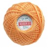 Cotton crocheting yarn "Kaja", color 328-orange/30g/200m