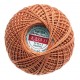 Cotton crocheting yarn "Kaja", color 323-dark orange/30g/200m