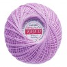 Cotton crocheting yarn "Kaja", color 324-lilac/30g/200m