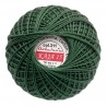 Cotton crocheting yarn "Kaja", color 311-dark green/30g/200m