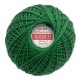 Cotton crocheting yarn "Kaja", color 326-green/30g/200m