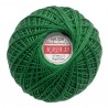 Cotton crocheting yarn "Kaja", color 326-green/30g/200m