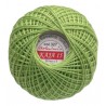Medvilniniai siūlai nėrimui "Kaja" spalva 327-šviesi žalia/30g/200m