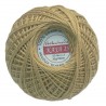 Cotton crocheting yarn "Kaja", color 331-dark beige/30g/200m