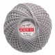 Cotton crocheting yarn "Kaja", color 1457-grey/30g/200m