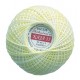 Cotton crocheting yarn "Kaja", color 335-light yellow shaded /30g/200m