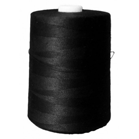 Core spun Polyester Sewing Thread 28 S/3 black/5000 Yards