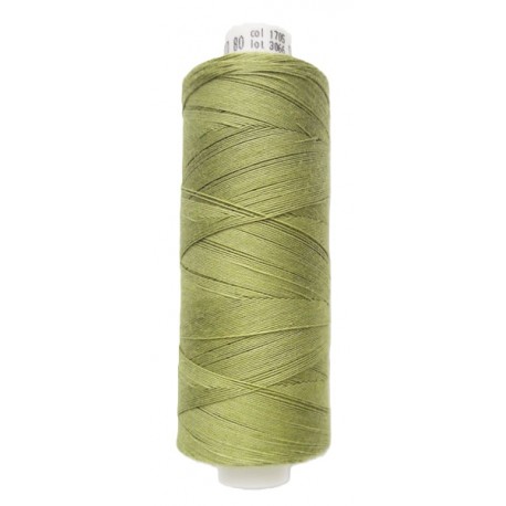 Cotton sewing thread "Cotto 80" colour 1705-moss/500 m