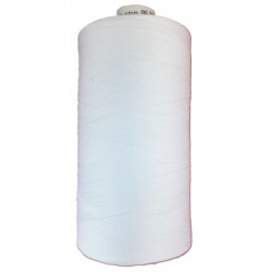 Cotton sewing thread 12x3 color 0400-white/1000 m