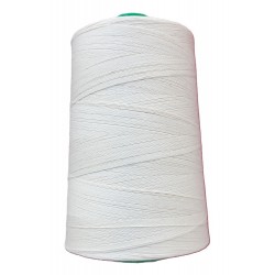 Cotton sewing thread 12x3 color 0000-natural/5000 m