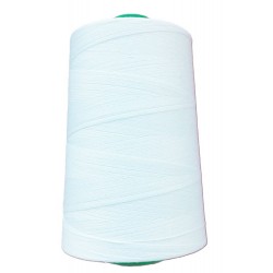 Cotton sewing thread 12x3 color 0400-white/5000 m