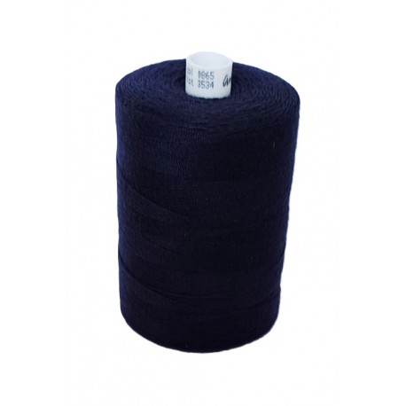 Spun polyester threads Talia 30/1000 m, color 865 - very dark blue/1pc.