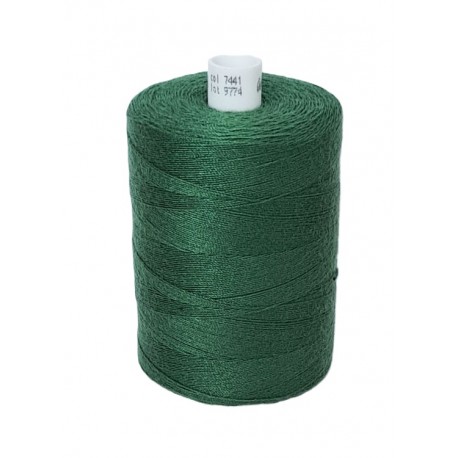 Spun polyester threads Talia 30/1000 m, color 7441 - dark green/1pc.