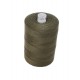 Spun polyester threads Talia 30/1000 m, color 758 - dark khaki/1pc.